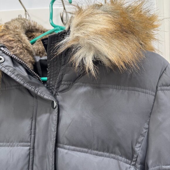 Moda International Long Puffer Coat - Picture 6 of 12